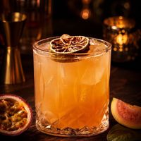 Lilikoi Sunset cocktail