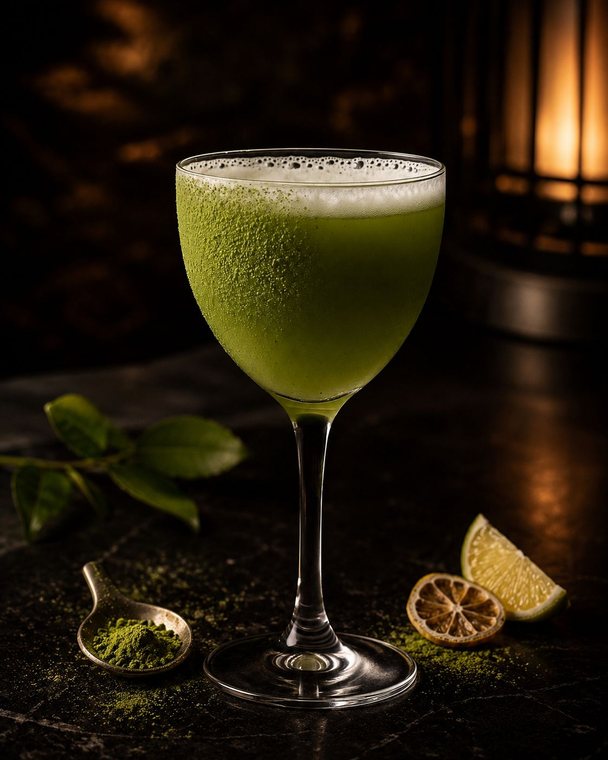 Matchvibe — signature cocktail at Surf Bar Waikiki