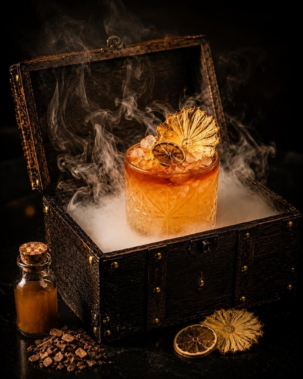 Maunakea Mai Tai — signature cocktail at Surf Bar Waikiki