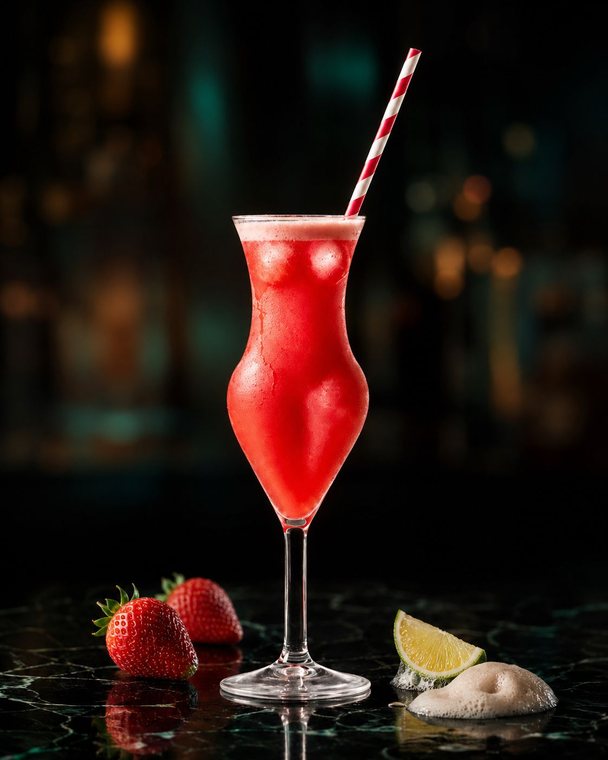 Pink Lady — signature cocktail at Surf Bar Waikiki