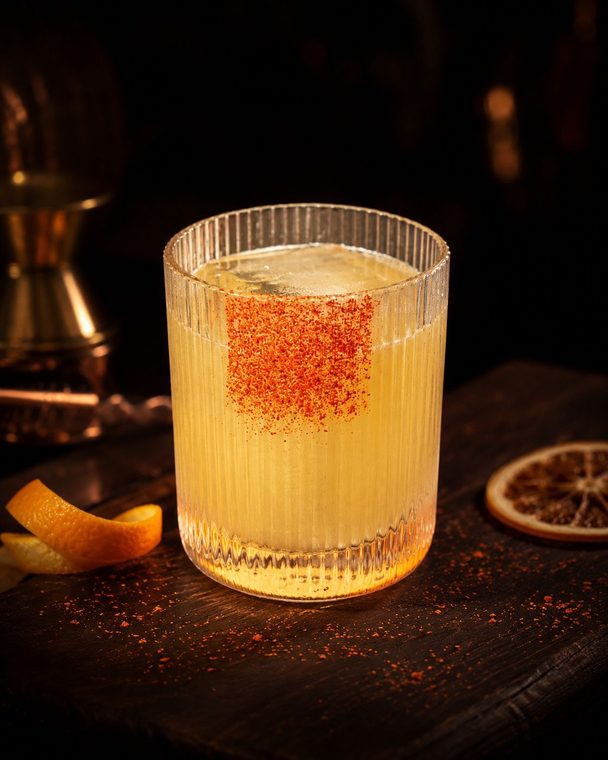 Volcanic Rush — signature cocktail at Surf Bar Waikiki
